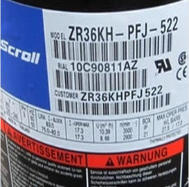 kaufen Abkühlung 1.24L Copeland-Rollen-Kompressor R22 ZR36KH-TFD-522 3HP online manufacture