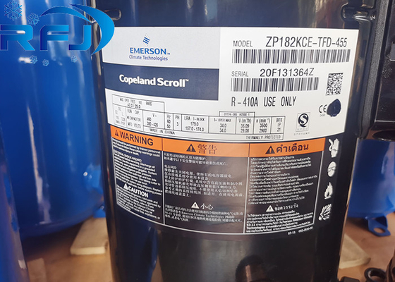 kaufen ZP182KCE-TFD-455 Copeland Scroll-Kompressor für die HVAC-Industrie online manufacture