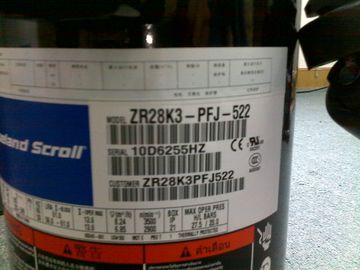 kaufen Copeland-Klimaanlagen-Rollen-Kompressor ZR28K3-PFj-522 220V/50HZ, 265V/60HZ 1phase online manufacture