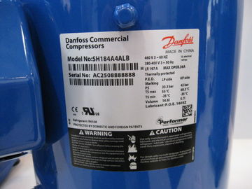 kaufen Rollen-Kompressor Wechselstrom-Blau-Farbe 15HP R410A SH184A4ALB Ausführend-8HP online manufacture