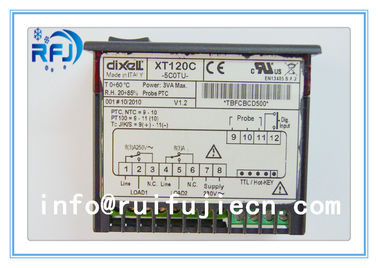 kaufen Schwarzer thermostatischer Prüfer Dixell, Digital-Temperaturbegrenzerdoppelertragthermostat XT120C online manufacture