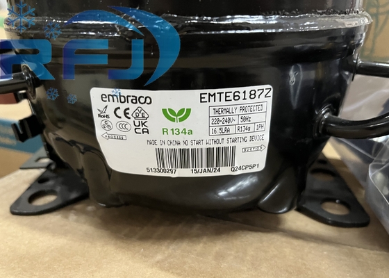 kaufen Embraco Aspera Kompressor EMTE6187Z Kühlmittel R134a Hermetisch wechselseitig online manufacture
