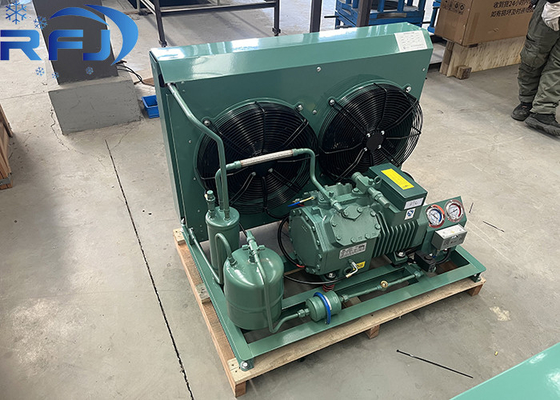kaufen 220-240V/1PH/50Hz Spannung 2HP Halbgeschlossene Niedertemperatur-Luftgekühlte Kondensationseinheit zur kommerziellen Kühlung online manufacture