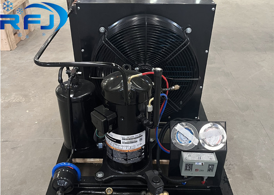 kaufen 2Hp ZB15 offene Vortex-Luftkühlungseinheit für 10 -15 °C anwendbare Temperatur und 1*60-2*60 Kondensatorleistung online manufacture