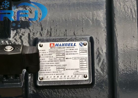 kaufen RC2-410B-Z Hanbell Schraubenkompressor 121 PS mit 740 kg maximalem Arbeitsdruck 2,8 MPa online manufacture