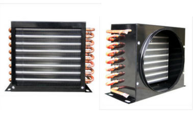 kaufen Einzelne abgekühlte Kondensatorspule des Fans Luft, kondensierende Einheiten der Aluminiumabkühlung online manufacture