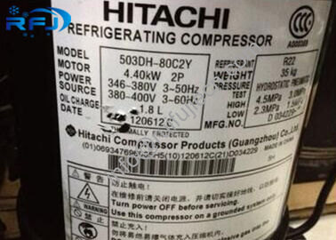 Rollen-Kompressor 503DH-80B2, 3 60Hz Hitachi teilen Kühlschrankkompressorersatz in Phasen ein