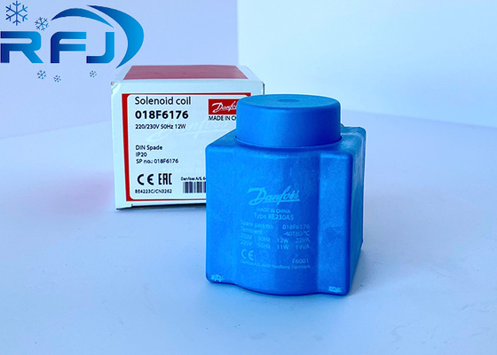 018F6176 Danfoss-Solenoidspirale 220/230V 50Hz 12W 100% Original