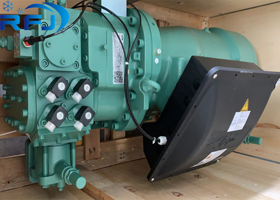 HSN8591-180 180HP R134A Schraubkühlung Niedertemperatur-Semihermetischer Kompressor 400-460V 50Hz/60Hz