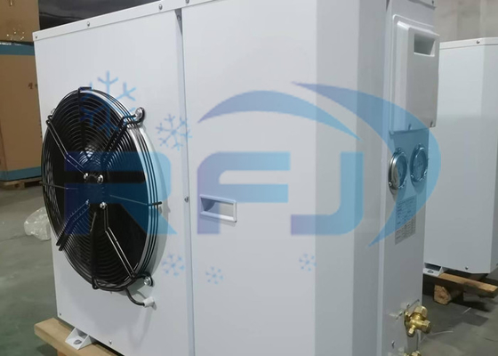 Einzelventilator-Box-Einheit Mittel-Hochtemperatur-Kondensationseinheit zur Kühlung R404A R22