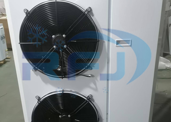 Doppelventilator Außenrotor Box Typ Einheit Mittel-Hochtemperatur Kühlverdichtung Kondensationseinheit R404A R22