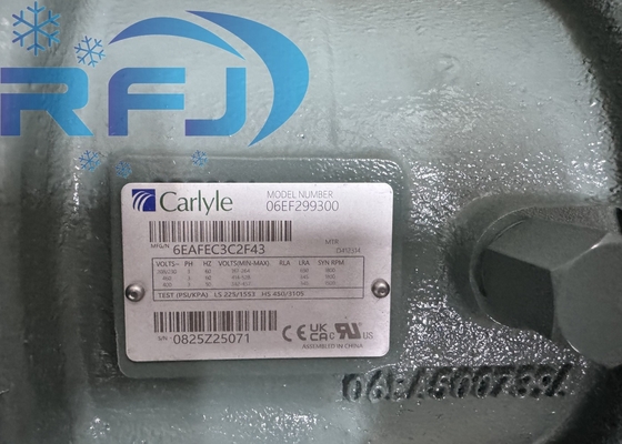 06EAFEC3C2F43 Carlyle-Kompressor 208/230V-3-60HZ und 400-460V-3-50/60HZ Stromversorgung