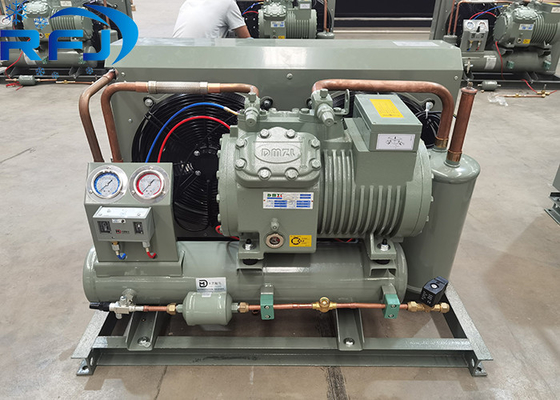 3-5HP halbhermetische, luftgekühlte Niedertemperatur-Kondensationseinheit
