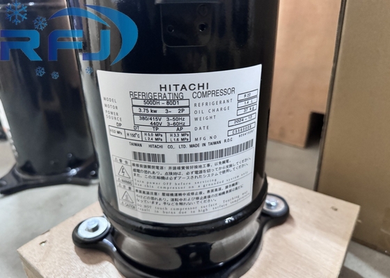 500DH-80D1 HITACHI Rollkompressor für 5 PS Leistungskühlmittel R22