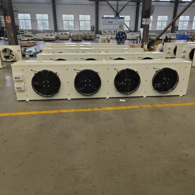 RFJ Abrasionssicherer Abfluss 29,8 kW DD160 Verdampfer für große Kühllager für die Verarbeitung gefrorener Lebensmittel