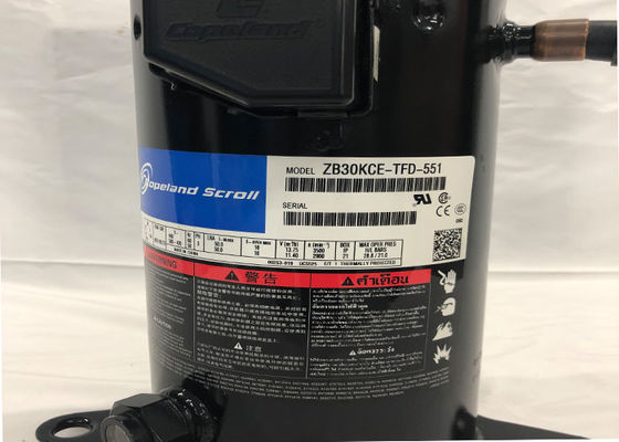 Geschlossene Art Copeland-Rollen-Kompressor-Schwarz-Farbluftkühlungs-System ZP182KCE-TFD-522