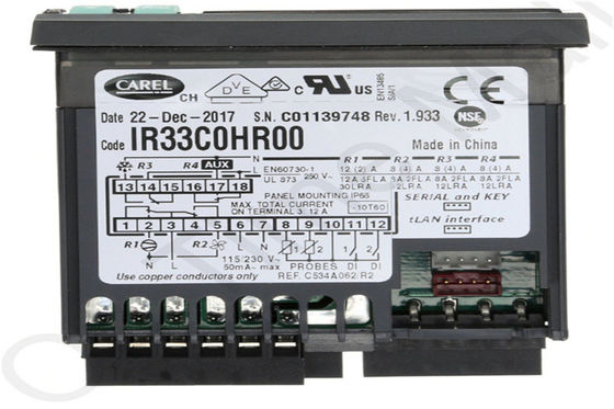 Temperatur-Feuchteregler Carel IR33C0HR00 8A CCC